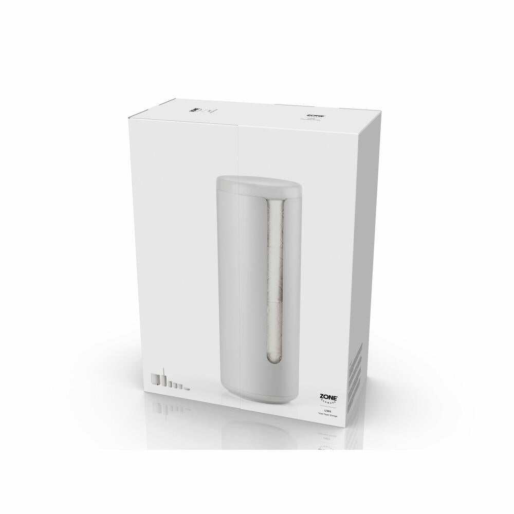 Zone Denmark Toilettenpapieraufbewahrung Ume Soft Grey, Aluminium, ABS, Grau, 35557