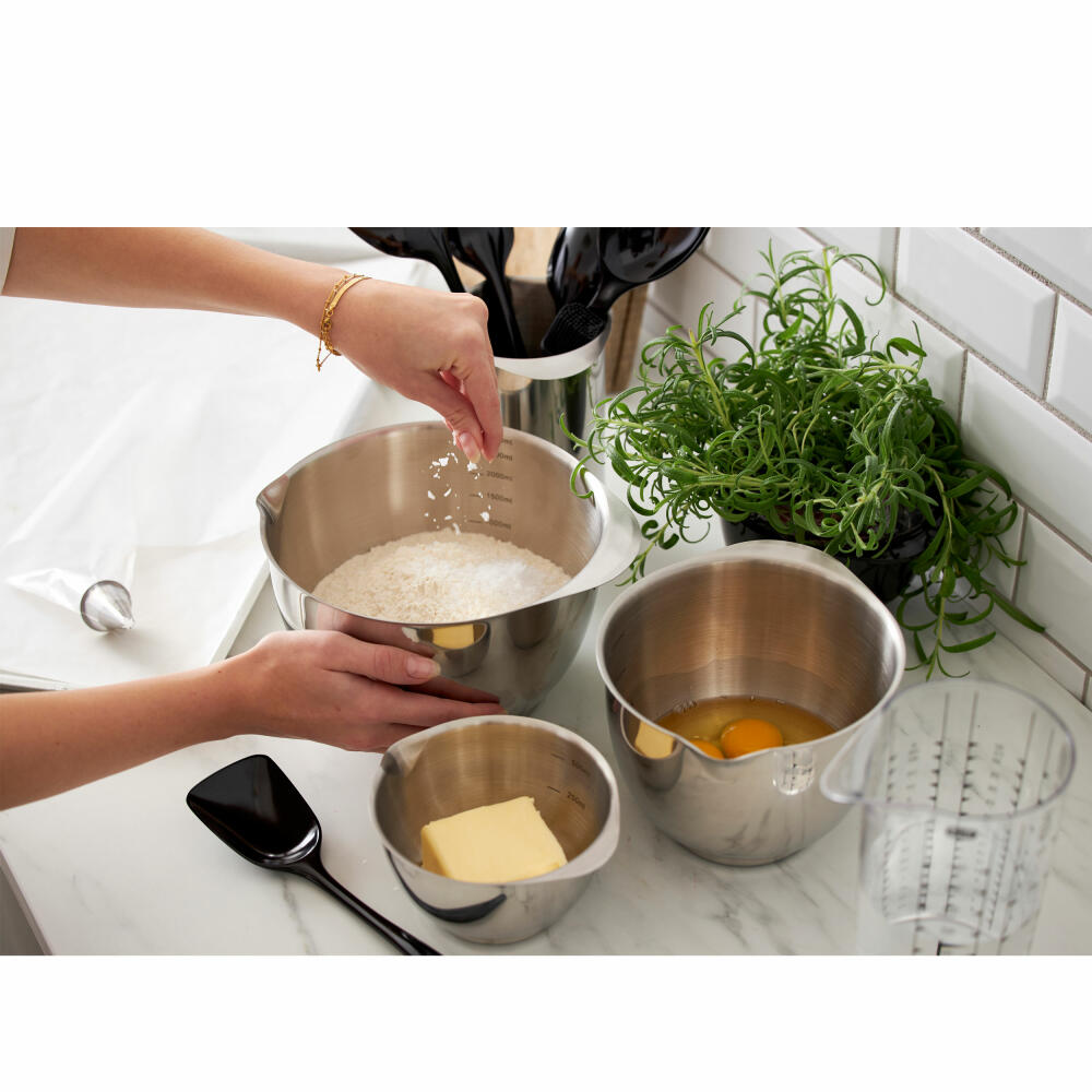 Rosti Bowl Margrethe, Mixing Bowl, Bowl, Steel, Silver, 1.5 L, 245114