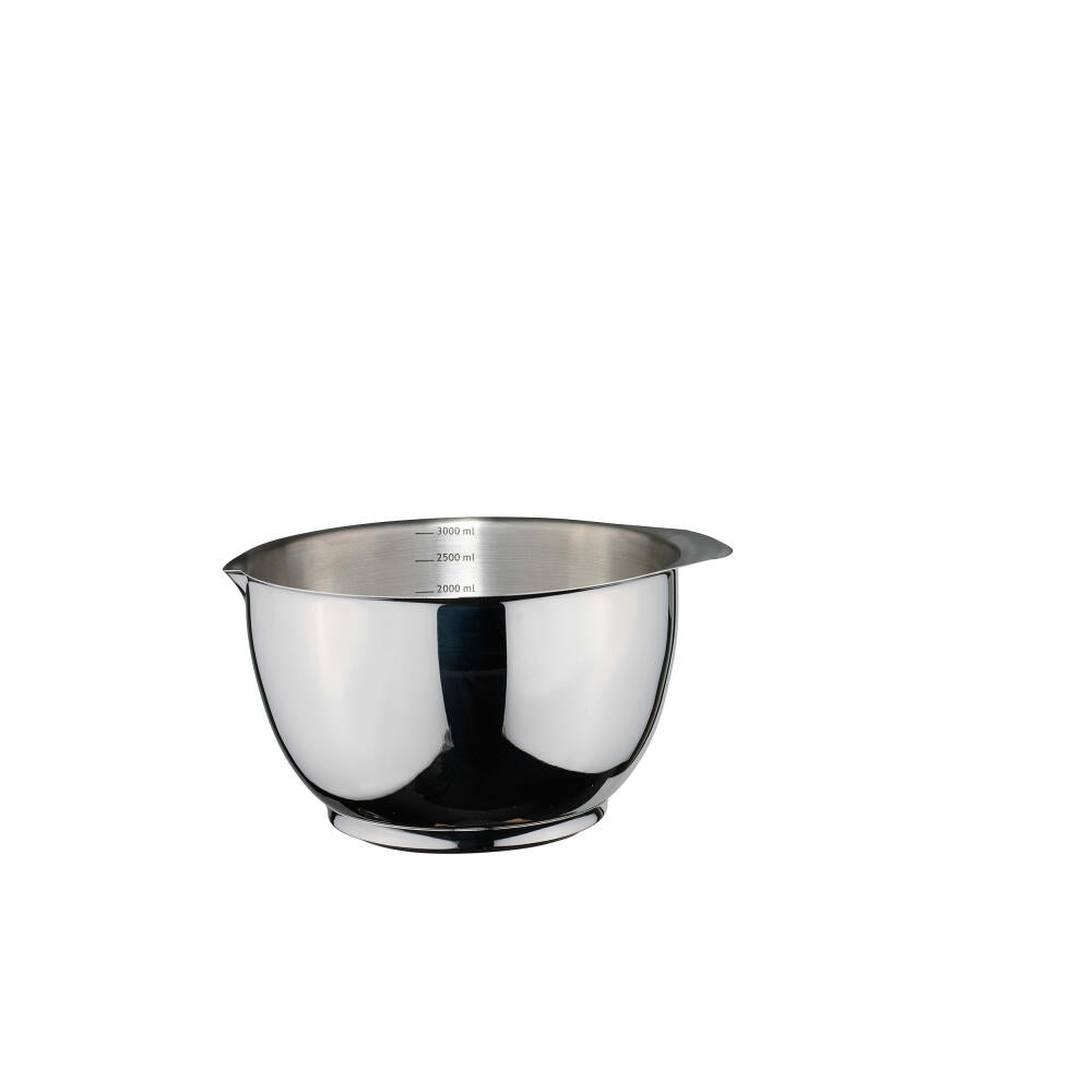 Rosti bowl set Margrethe 2-piece, mixing bowls, steel, silver-colored, 1.5 + 3 L, 245120