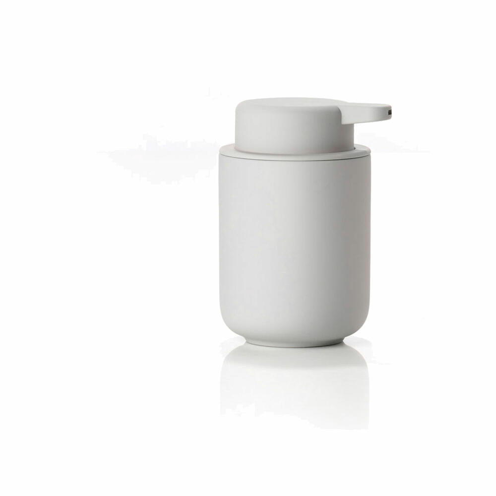 Zone Denmark Seifenspender Ume, Seifendosierer, Dosierspender, Steinzeug, Soft Grey, 250 ml, 331923