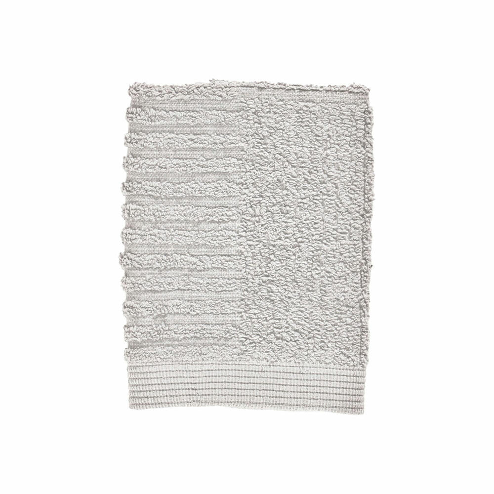 Zone Denmark Washcloth Classic, Wash Mitt, Cotton, Soft Grey, 30 x 30 cm, 331947