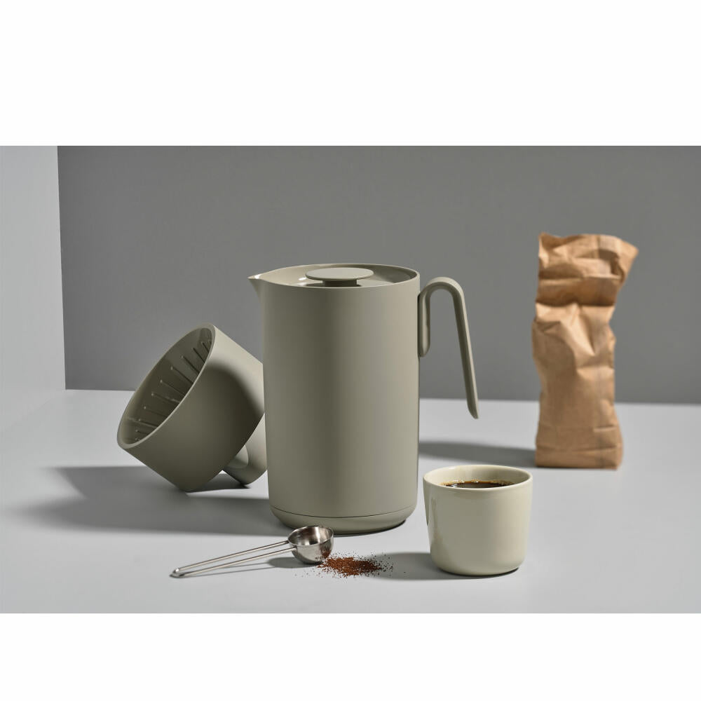 Zone Denmark coffee filter singles, hand filter, coffee maker, permanent filter, filter attachment, plastic, mud, 331966