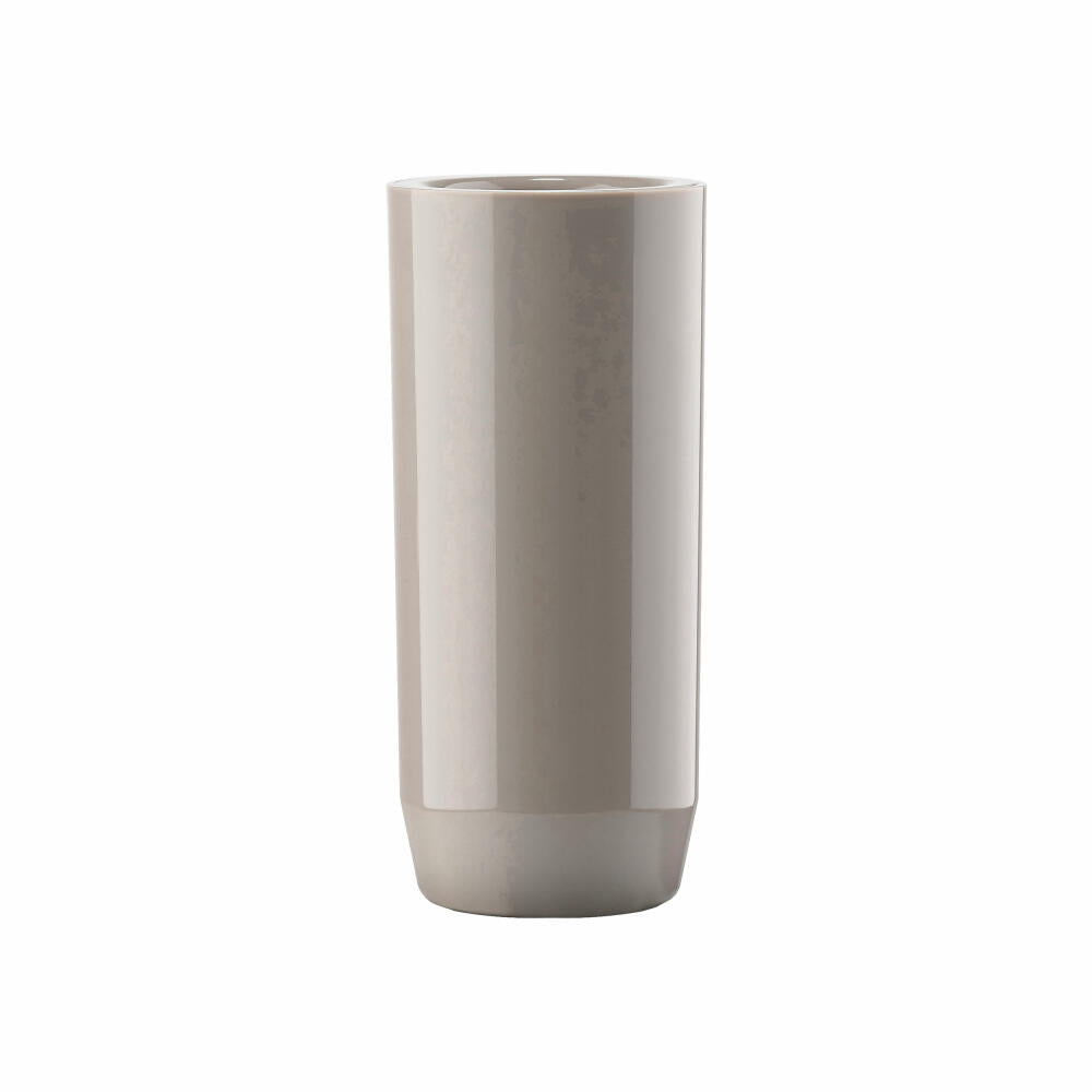 Zone Denmark toothbrush cup Suii, toothbrush cup, plastic, taupe, H 14 cm, 332165