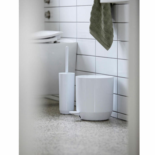 Zone Denmark Pedaleimer Suii, Treteimer, Mülleimer, Kosmetikeimer, Badeimer, Kunststoff, White, 4 L, 332175