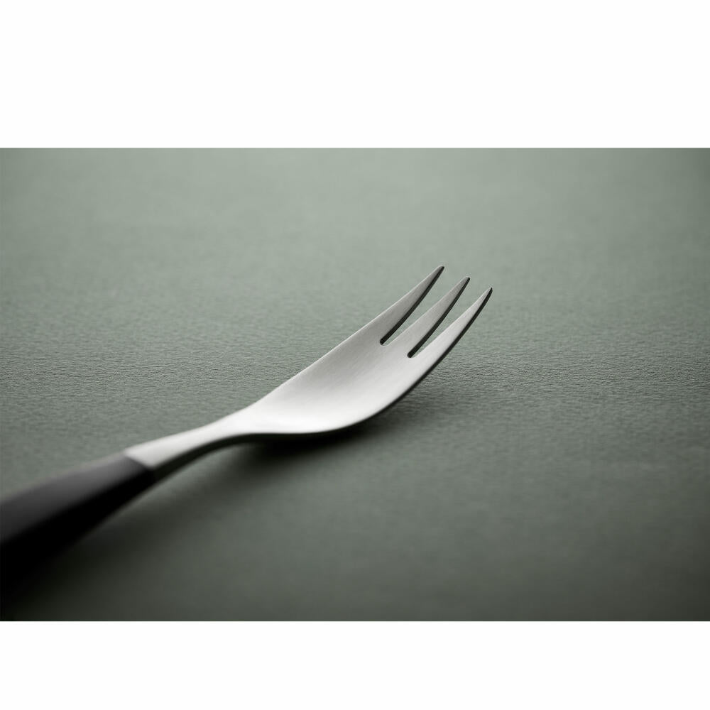 Gense Gabel Focus de Luxe, Besteck, Tafelgabel, POM-Kunststoff, 18/8 Edelstahl, 20 cm, 20485