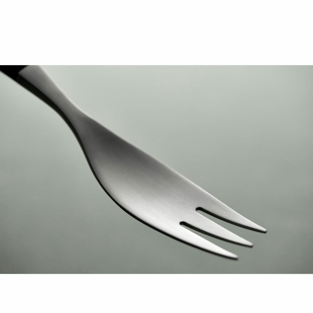 Gense Gabel Focus de Luxe, Besteck, Tafelgabel, POM-Kunststoff, 18/8 Edelstahl, 20 cm, 20485