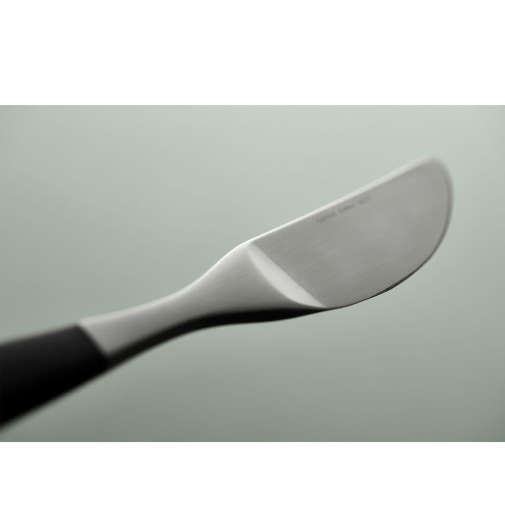 Gense Messer Focus de Luxe, Besteck, Tafelmesser, POM-Kunststoff, 18/8 Edelstahl, 20 cm, 20486