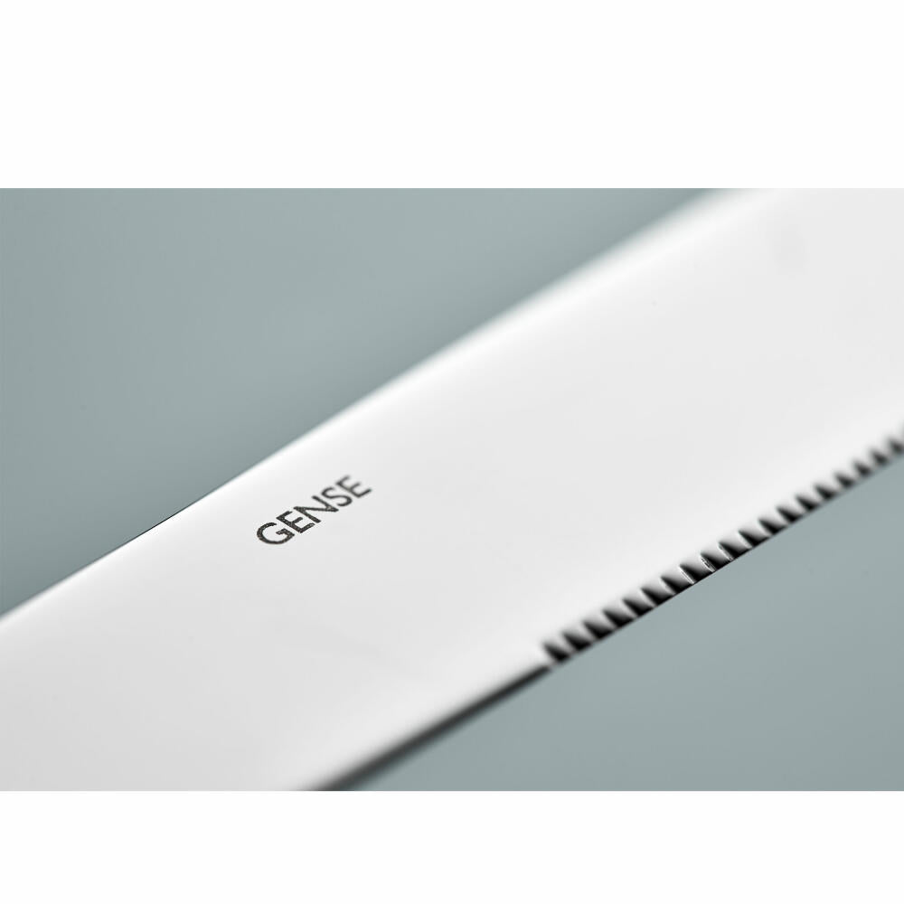 Gense Messer Oxford, Besteck, Tafelmesser, 18/8 Edelstahl, 24 cm, 20505