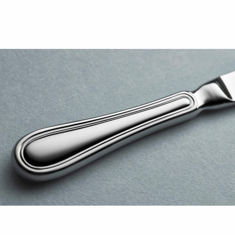 Gense Messer Oxford, Besteck, Tafelmesser, 18/8 Edelstahl, 24 cm, 20505