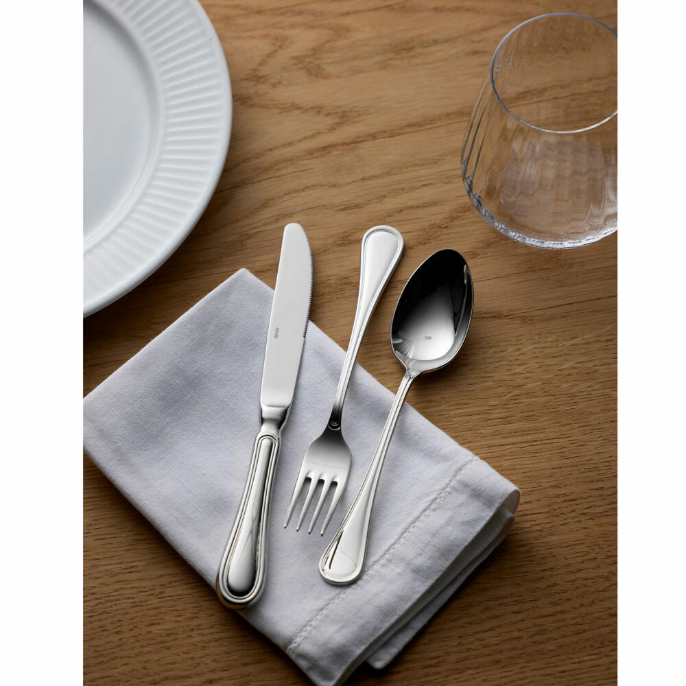 Gense Dessertlöffel Oxford, Besteck, Löffel, 18/8 Edelstahl, 18.2 cm, 20498