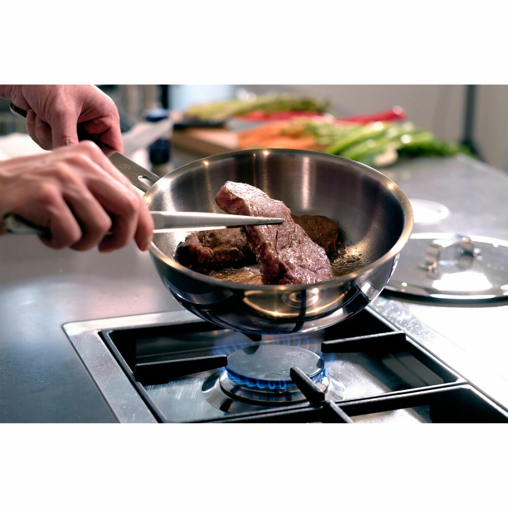 Professional Secrets Kitchen Kochpinzette, Küchenpinzette, Edelstahl Matt, Silberfarben, 30 cm, 1016