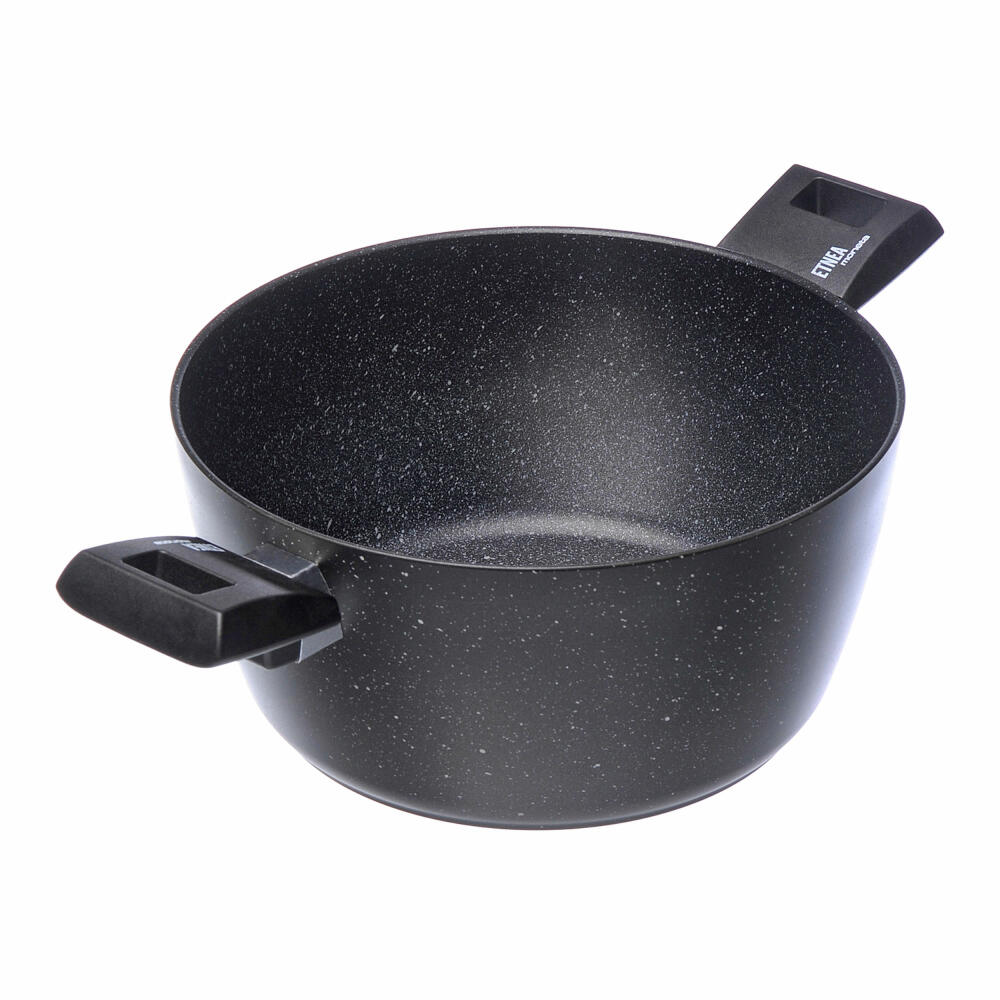 Moneta Etnea Kochtopf, Koch Topf, Henkeltopf, Antihaftbeschichtung, Aluminium, Ø 24 cm, 0008650724