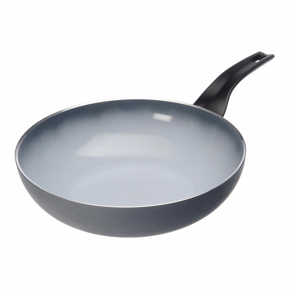 Moneta Aria Wok, Wokpfanne, Pfanne, Wokbratpfanne, Finegres Antihaftbeschichtung, Aluminium, Ø 28 cm, 0004124328