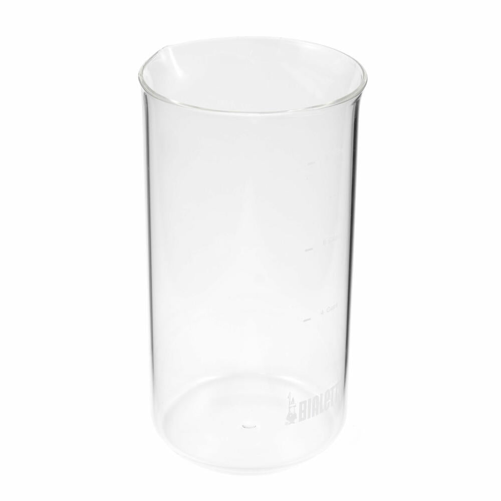 Bialetti glass insert for French Press jugs 1 L, spare part, replacement insert, replacement glass insert, 3240