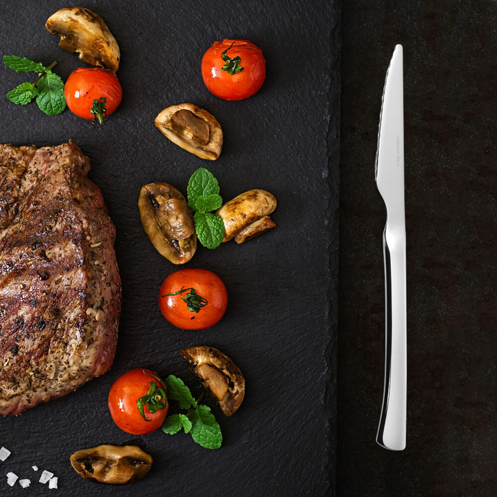 Comas Steakmesser Pefect Lacasa 2er Set, gezahnte Fleischmesser, Edelstahl, 21.5 cm, M1538