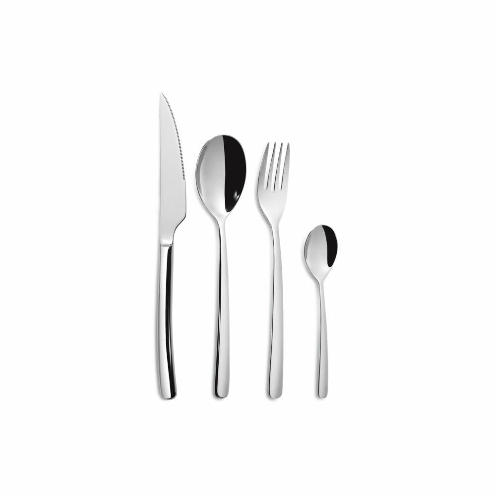 Comas Besteckset Cuba 24-tlg., Tafelbesteck, Spiegelfinish, Edelstahl, 2764
