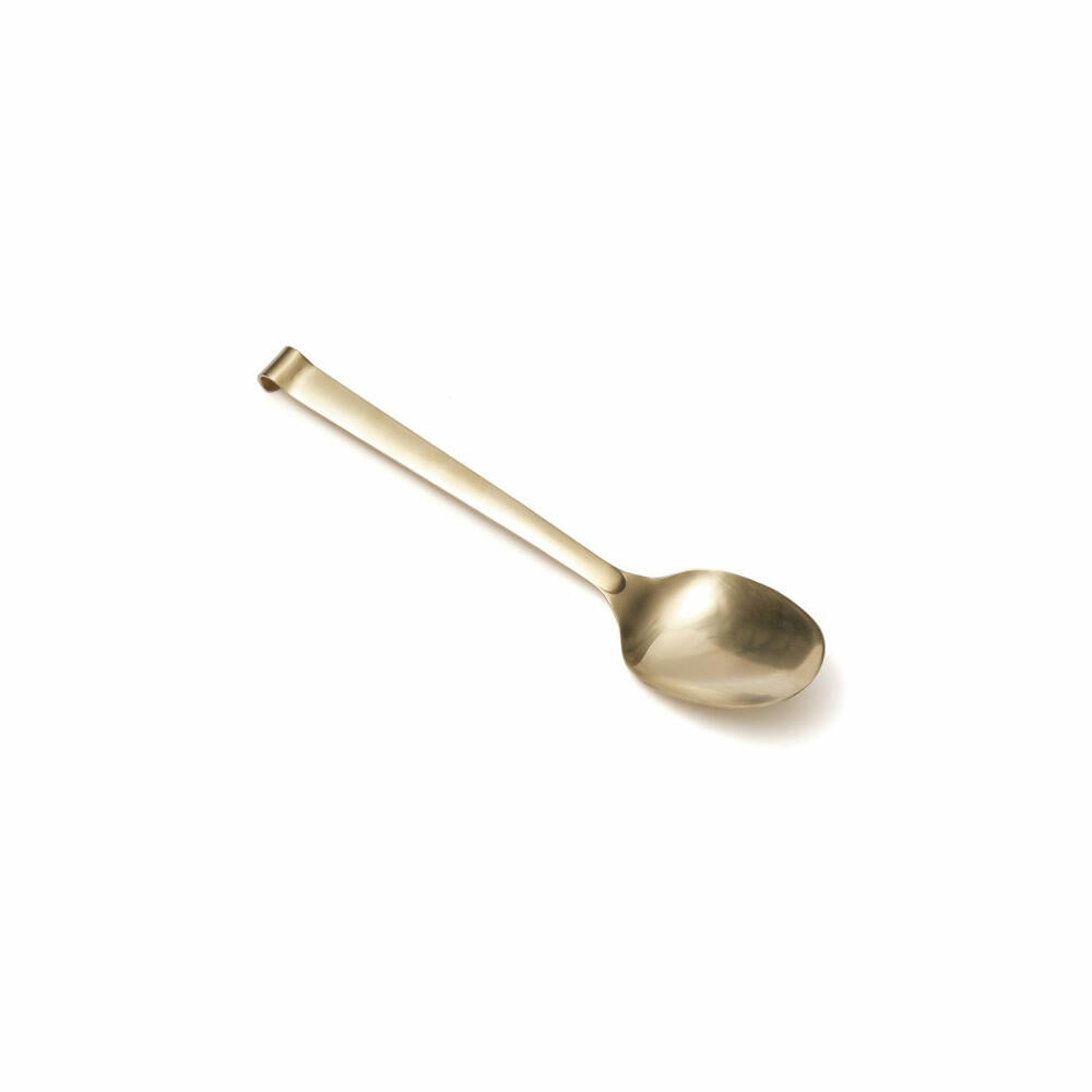 Comas Servierlöffel Elegant Champagne, Kochlöffel, Edelstahl, Champagner, 30 cm, 5267