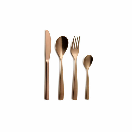 Comas Besteckset Barcelona Cobre 24-tlg., Tafelbesteck, PVD-beschichtet, Edelstahl, 6325