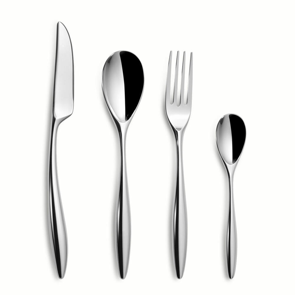 Comas Besteckset Baobab Q15 24-tlg., Tafelbesteck, Edelstahl 18/10, Spiegelfinish, 6472