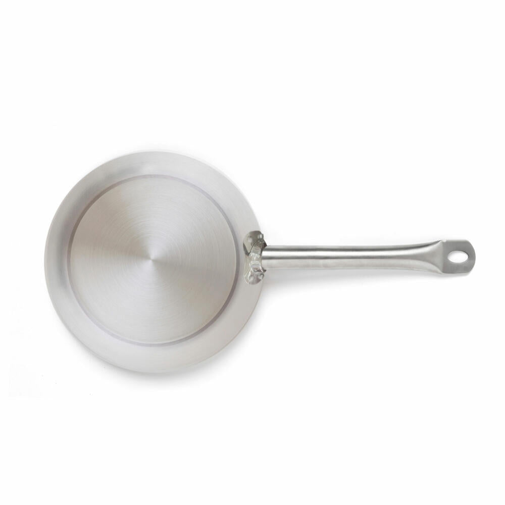 Comas Bratpfanne Fuji Induktion, Pfanne mit Sandwichboden, Edelstahl, Silber, 36 cm, 8519