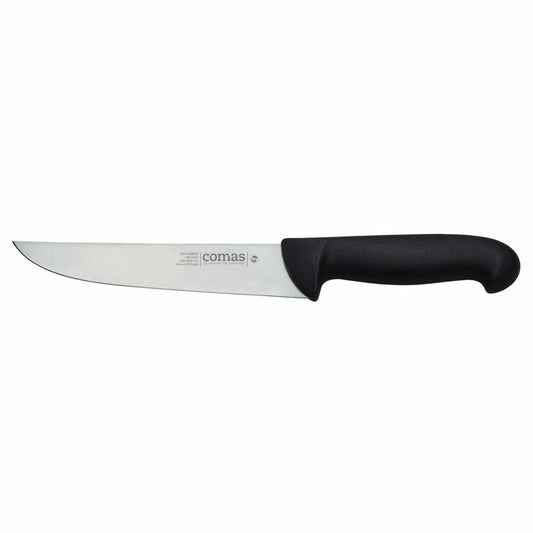 Comas butcher knife carbon, butcher knife, steel, PP, black, 24 cm blade, 10082