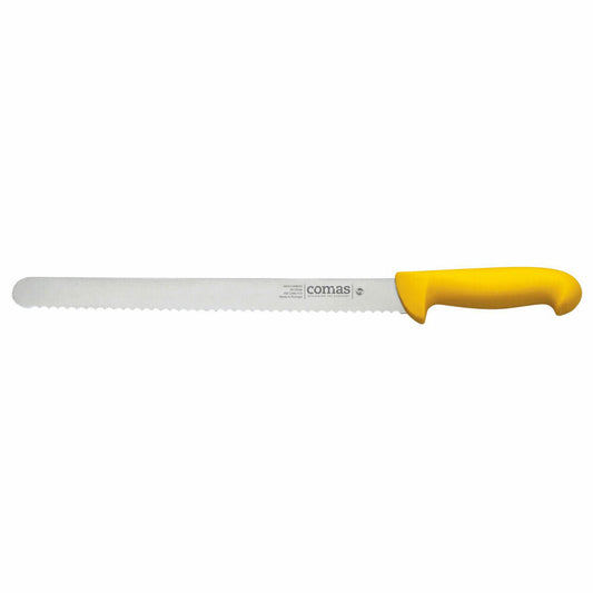 Comas carving knife carbon, paring knife, steel, PP, yellow, 30 cm blade, 10124
