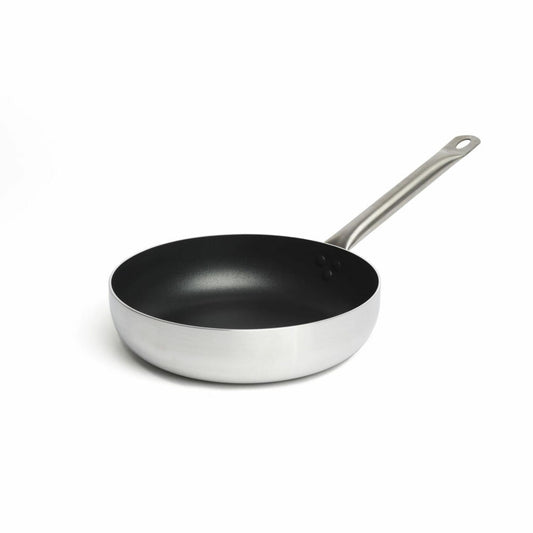 Comas Tiefe Bratpfanne Croscat Induktion, Pfanne, Aluminium, Silber, Schwarz, 24 cm, 10897