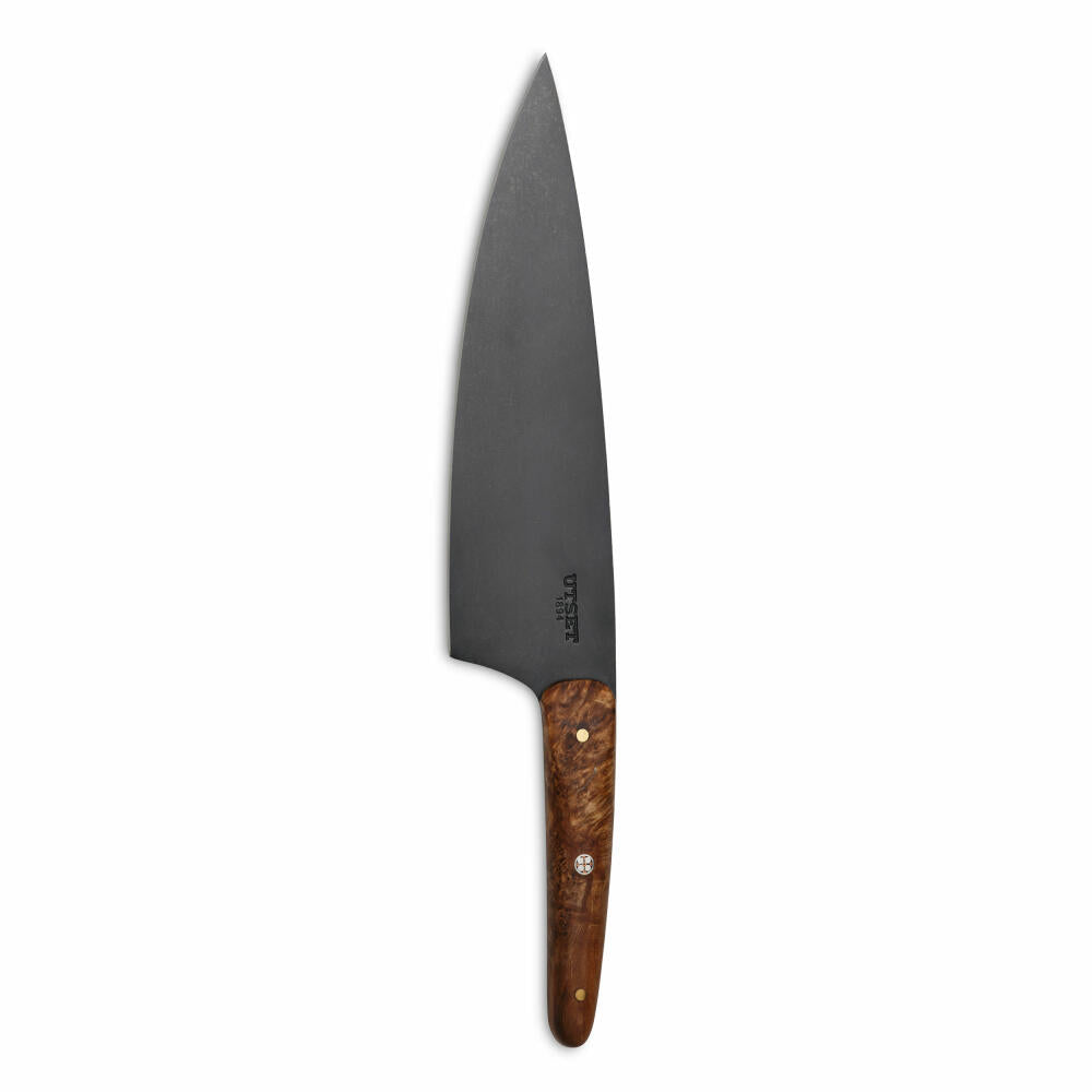 Comas Kochmesser Mestre Maurici, Küchenmesser, Carbonstahl, Birkenholz, Braun, 21.5 cm, 11608