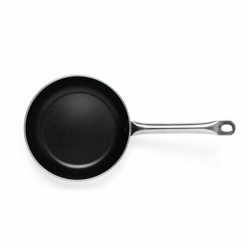 Comas Profi Bratpfanne Teide Induktion, beschichtet, Aluminium, Schwarz, Silber, 36 cm, 11778