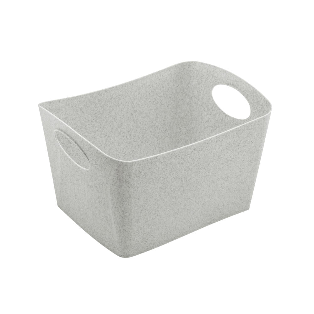 Koziol Boxxx S Aufbewahrungsbox, Aufbewahrungskiste, Aufbewahrungskörbchen, Körbchen, Aufbewahrung, Kunststoff, Organic Grey, 1 L, 5745670