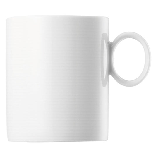 Thomas Loft Becher mit Henkel, Kaffeebecher, Groß, Porzellan, Weiß, Spülmaschinenfest, 380 ml, 15571