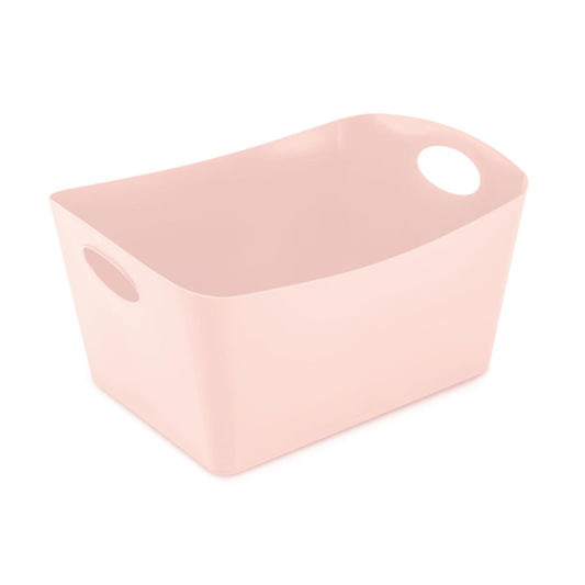 Koziol Boxxx L Aufbewahrungsbox, Aufbewahrungskiste, Aufbewahrungskorb, Korb, Aufbewahrung, Kunststoff, Queen Pink, 15 L, 5743659