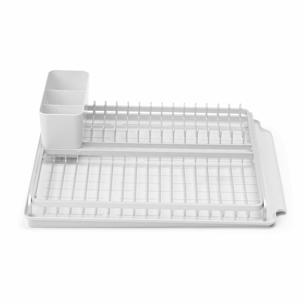 Brabantia Abtropfgestell SinkSide, Geschirrabtropfständer, Geschirrständer, Light Grey, 117428