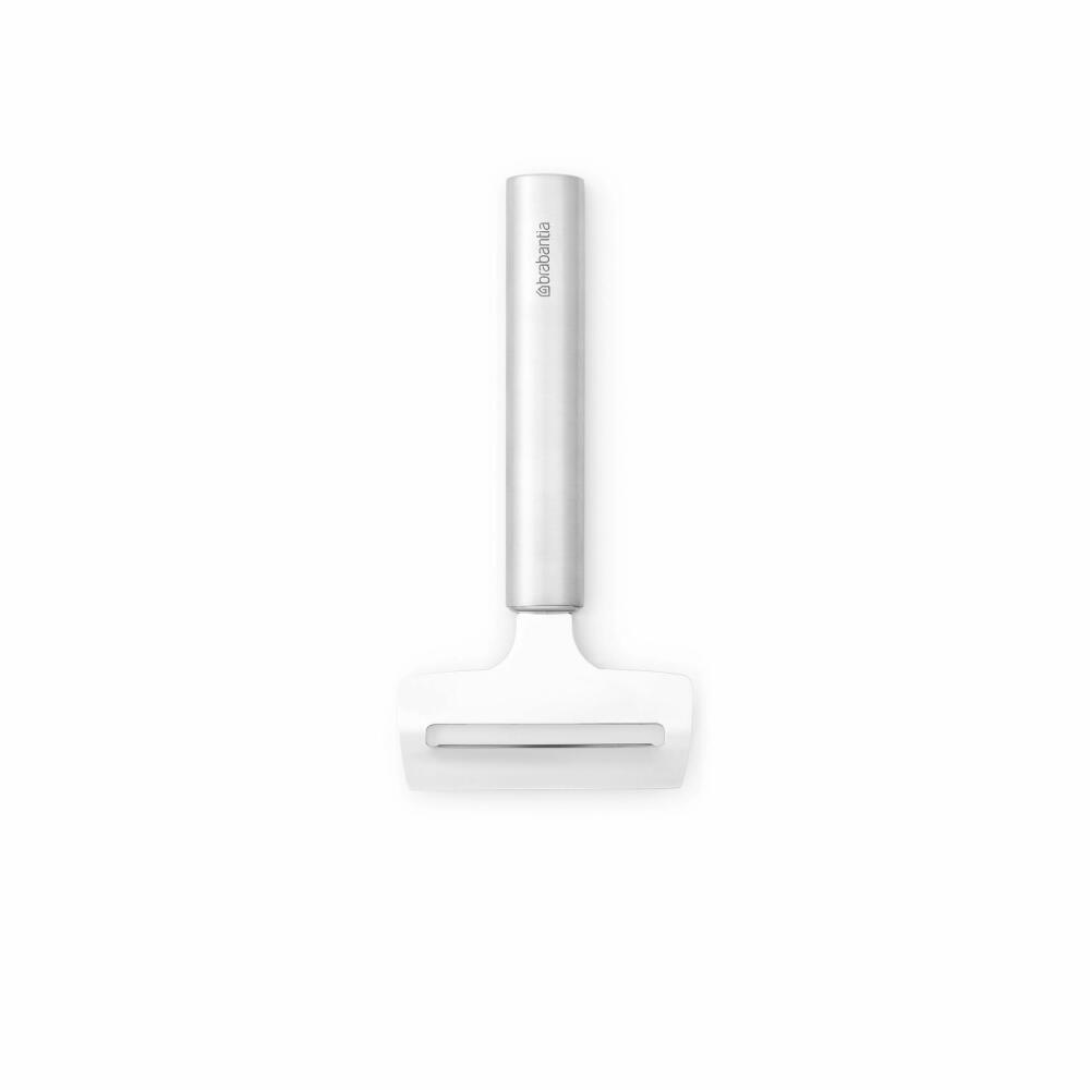 Brabantia Käsehobel Profile, Käseschneider, Küchenhelfer, Stahl, Matt Steel, 15.5 cm, 250224