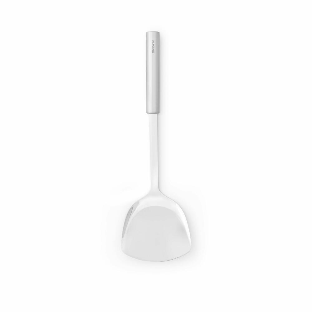 Brabantia Wok-Wender Profile, Wokspatel, Kochutensil, Stahl, Matt Steel, 33.6 cm, 250927