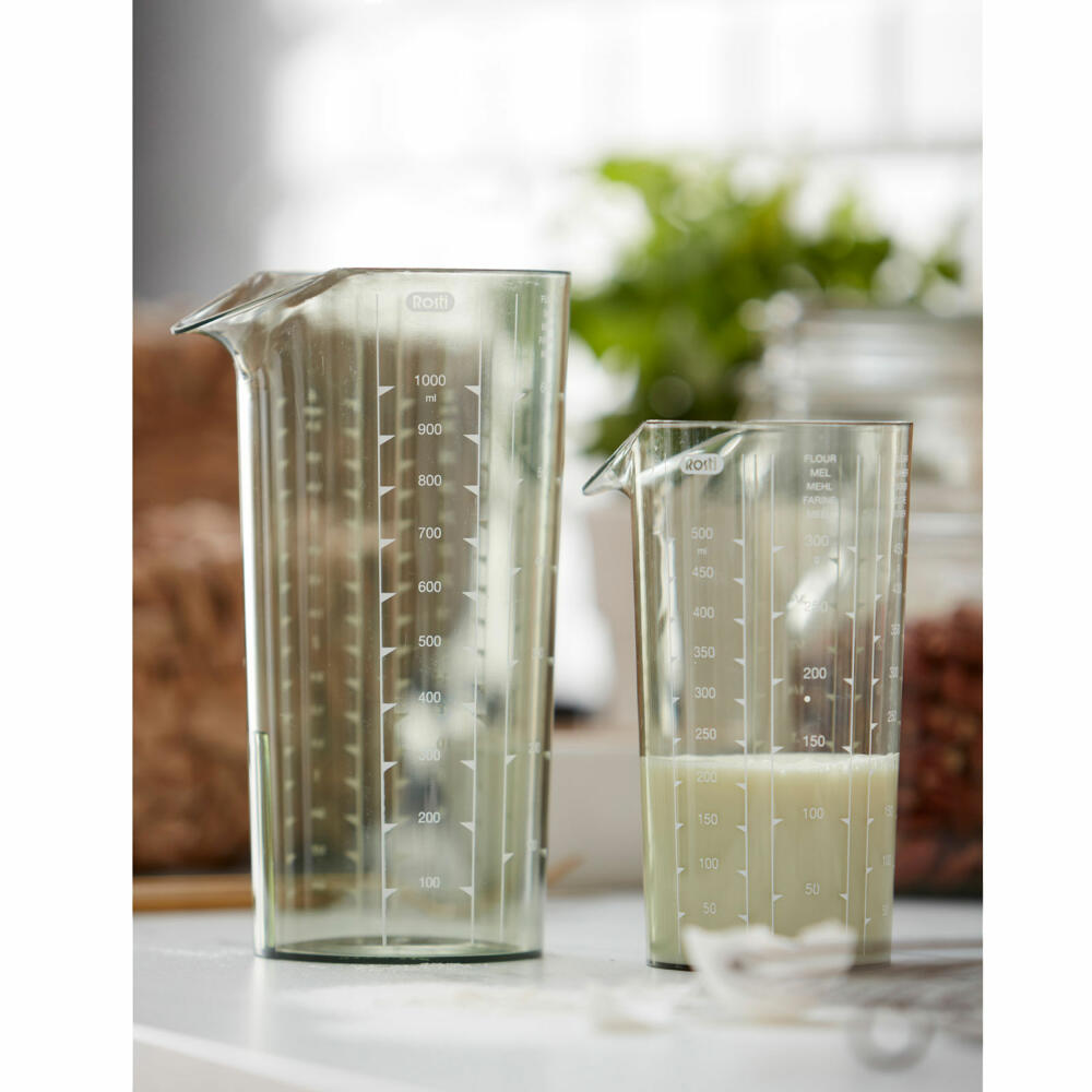 Rosti Messbecher Rauch, Rührbecher, SAN-Kunststoff, Braun, 500 ml, 241117
