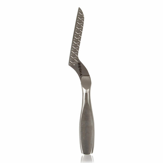 Boska soft cheese knife Mini Monaco+ No.2, cheese knife, cheese cutter, stainless steel, silver, 17.2 cm, 307100