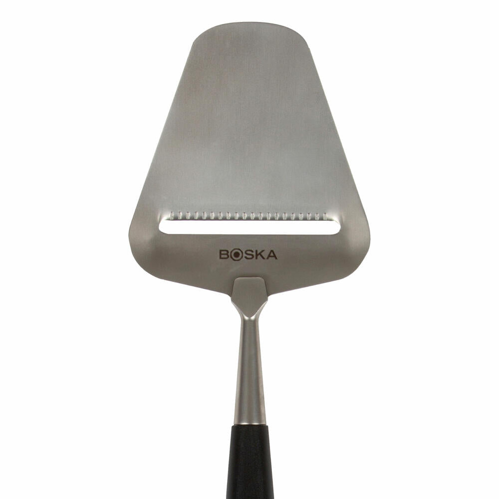 Boska Käsehobel Milano+, Käseschneider, Käsereibe, Edelstahl, Kunststoff, Schwarz, 23.5 cm, 307410