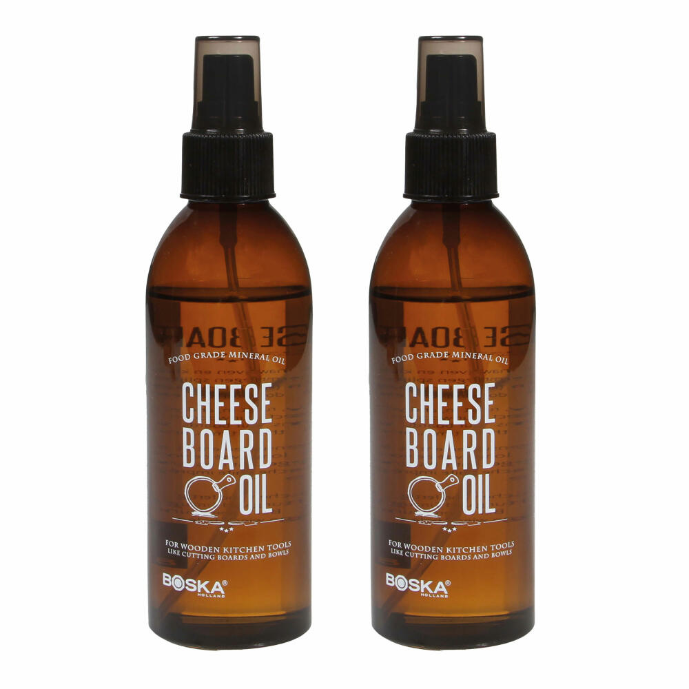 Boska board oil set of 2, care oil for wooden boards, spray bottle, 2 x 200 ml, 320082