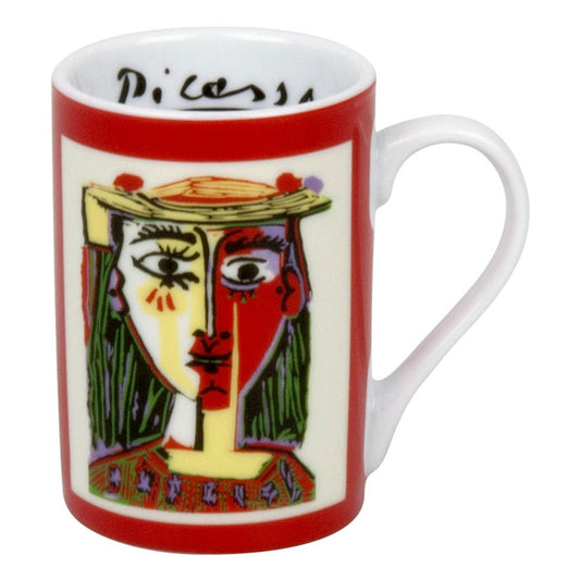 Könitz Femme au Chapeau Minipresso mug, cup, espresso cup, Picasso, porcelain, woman with hat, 90 ml, 11 1 353 1991