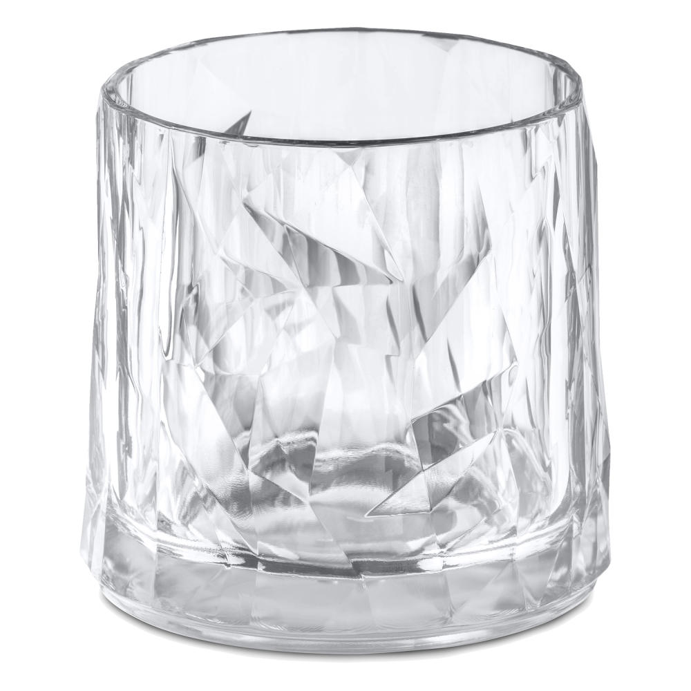 Koziol Club Glas, Cocktailglas, Trinkbecher, Trinkglas, Superglas, Crystal Clear, 250 ml, 3402535