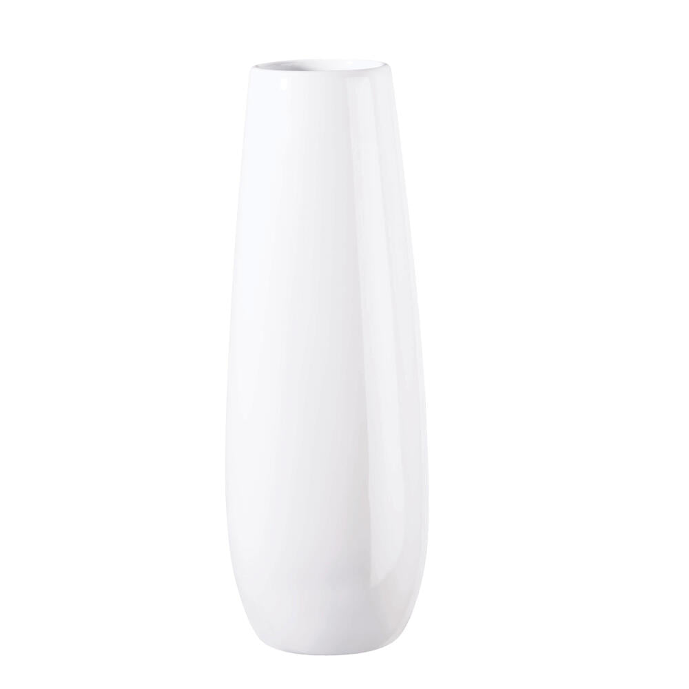 ASA Selection Easexl Vase, Blumenvase, Blumentopf, Tischvase, Keramikvase, Keramik, Weiß, 23 cm, 92032005