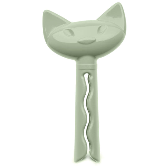 Koziol Miaou Verschlussclip, 2er Set, Verschluss Clip, Tütenclip, Tütenverschluss, Tüten Clip, Kunststoff, Eucalyptus Green / Forest Green, 8.6 cm, 5315359