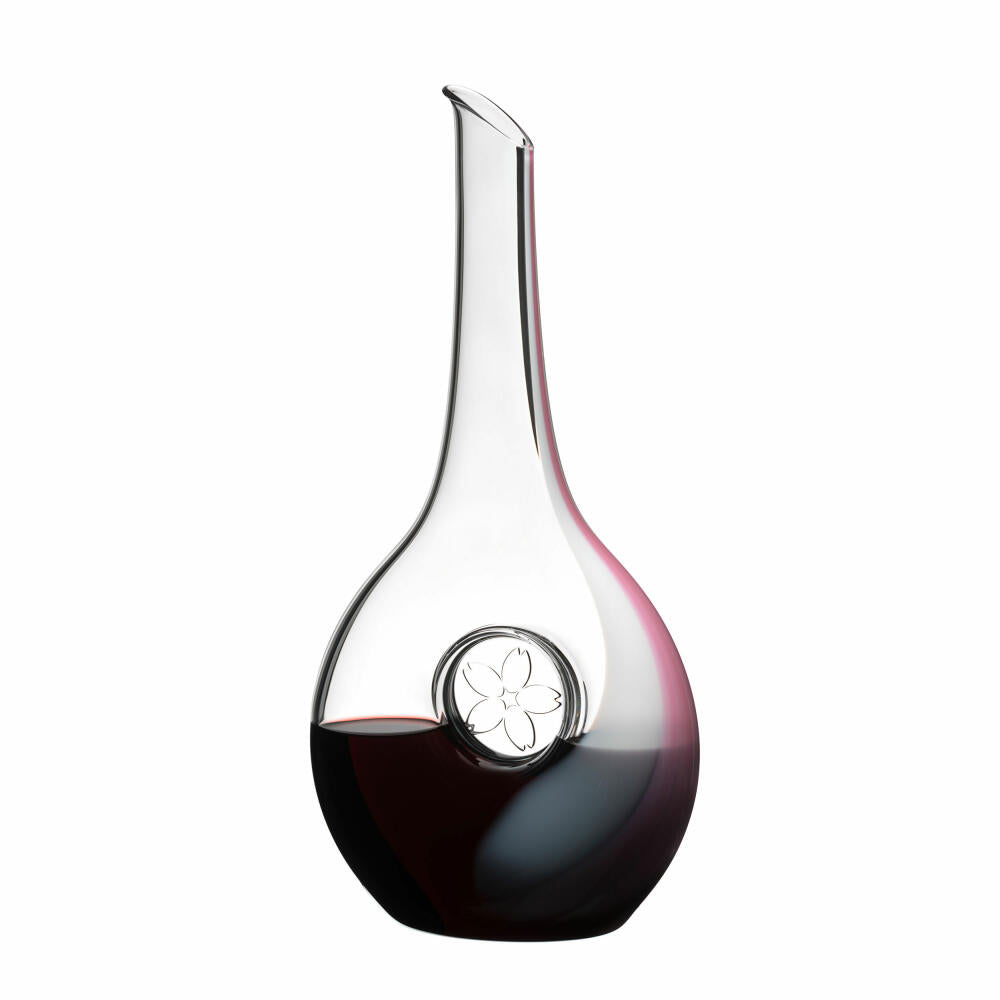 Riedel Dekanter Sakura, Dekantierkaraffe, Kristallglas, Weiß, Pink, 1.21 L, 2021/55