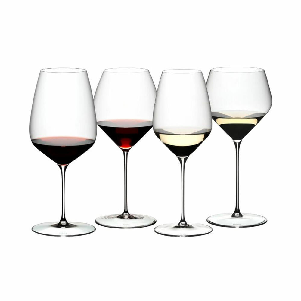 Riedel wine tasting set Veloce 4-piece, crystal glass, transparent, 5330/47-1