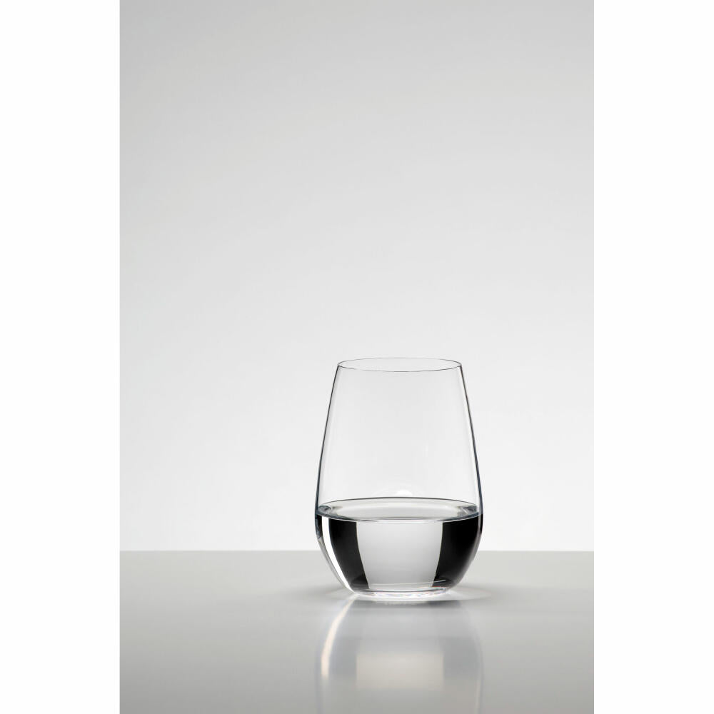 Riedel H2O Optic All Purpose Tumbler, 2er Set, Universalbecher, Trinkglas, Kristallglas, 330 ml, 0414/22