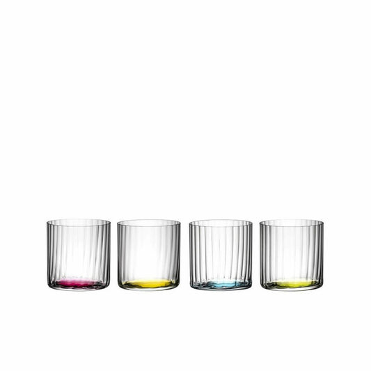 Riedel Happy H2O Optic, 4er Set, Universalglas, Trinkglas, Wasserglas, Kristallglas, 330 ml, 5414/22