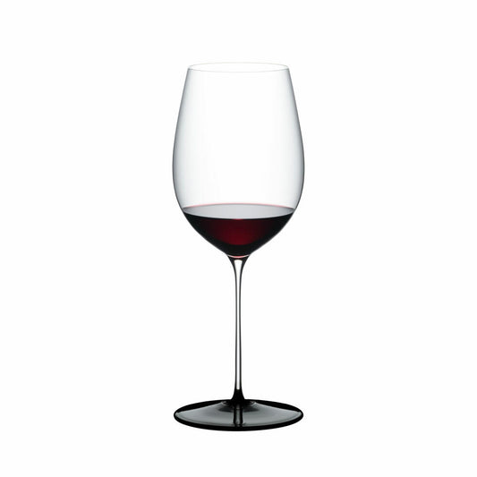 Riedel Fatto A Mano Black Tie Bordeaux Grand Cru, Rotweinglas, Weinglas, Kristallglas, 953 ml, 4110/00