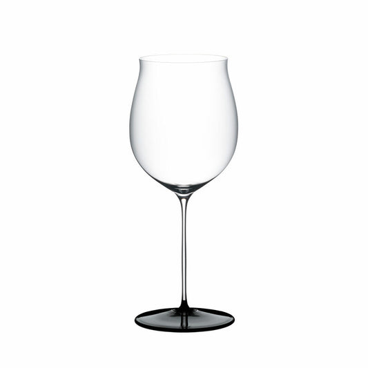 Riedel Fatto A Mano Black Tie Burgundy Grand Cru, Rotweinglas, Weinglas, Kristallglas, 1.022 L, 4110/16