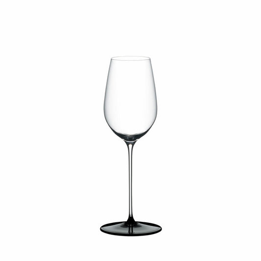 Riedel Fatto A Mano Black Tie Riesling, Weißweinglas, Weinglas, Kristallglas, 400 ml, 4110/15